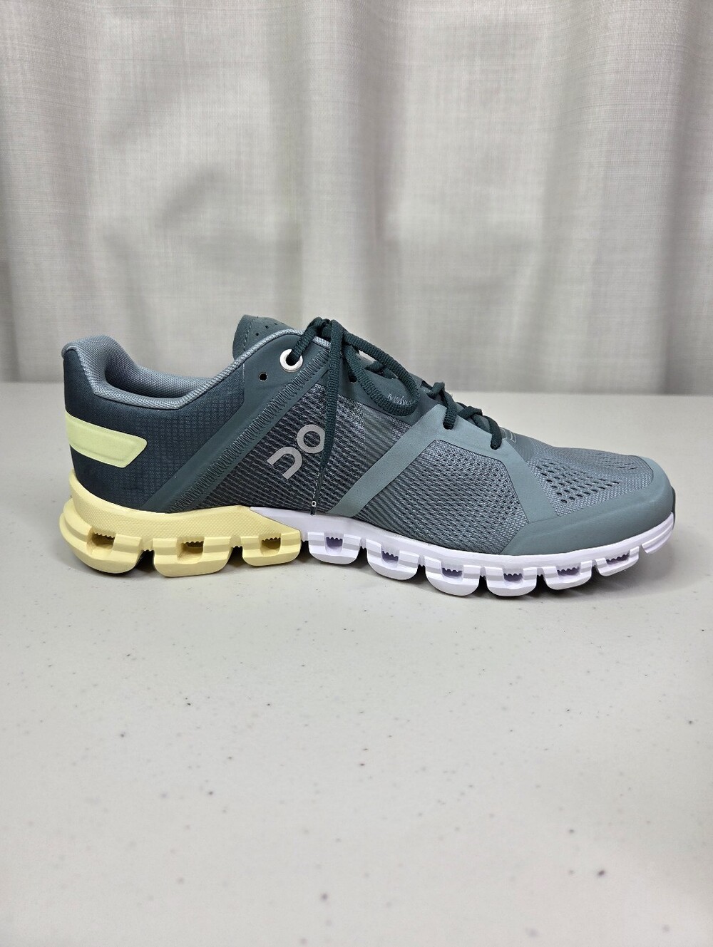 On Running Cloud Cloudflow Size 7.5 Sea/Limelight Helion Women's Shoes Sneakers - Picture 9 of 13